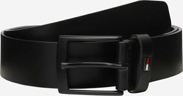 TOMMY HILFIGER Belt 'Adan' in Black: front