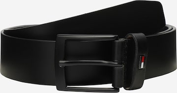 Ceinture 'Adan' TOMMY HILFIGER en noir : devant