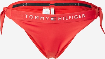 Bas de bikini Tommy Hilfiger Underwear en rouge : devant