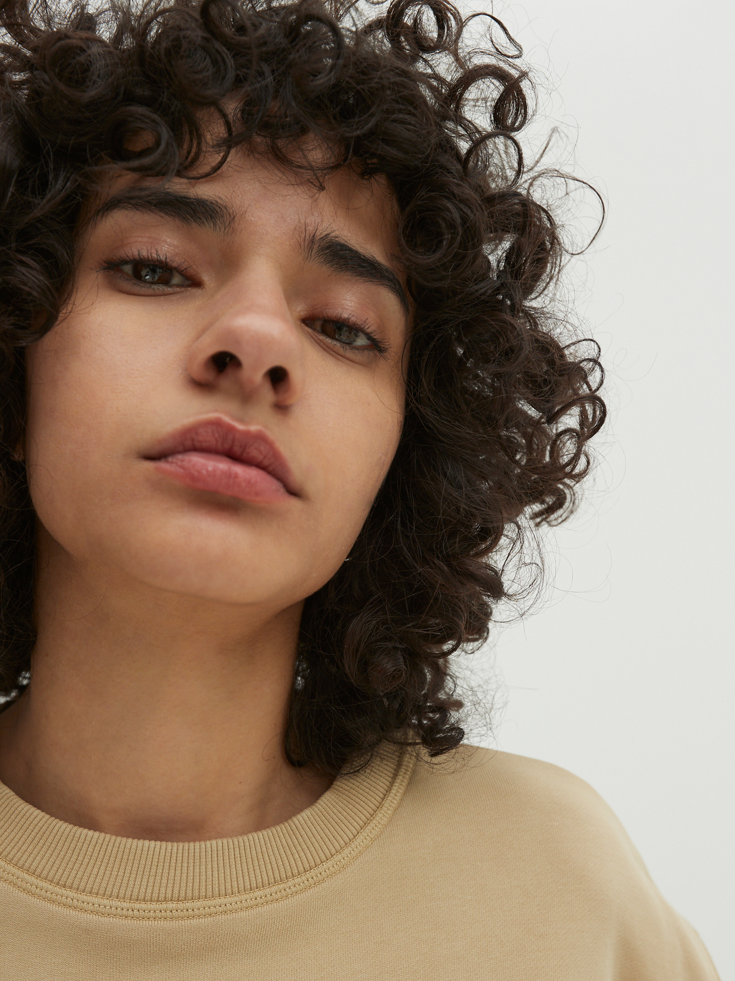 EDITED Sweatshirt Noa in Beige EDITED Sweatshirt Noa in Beige