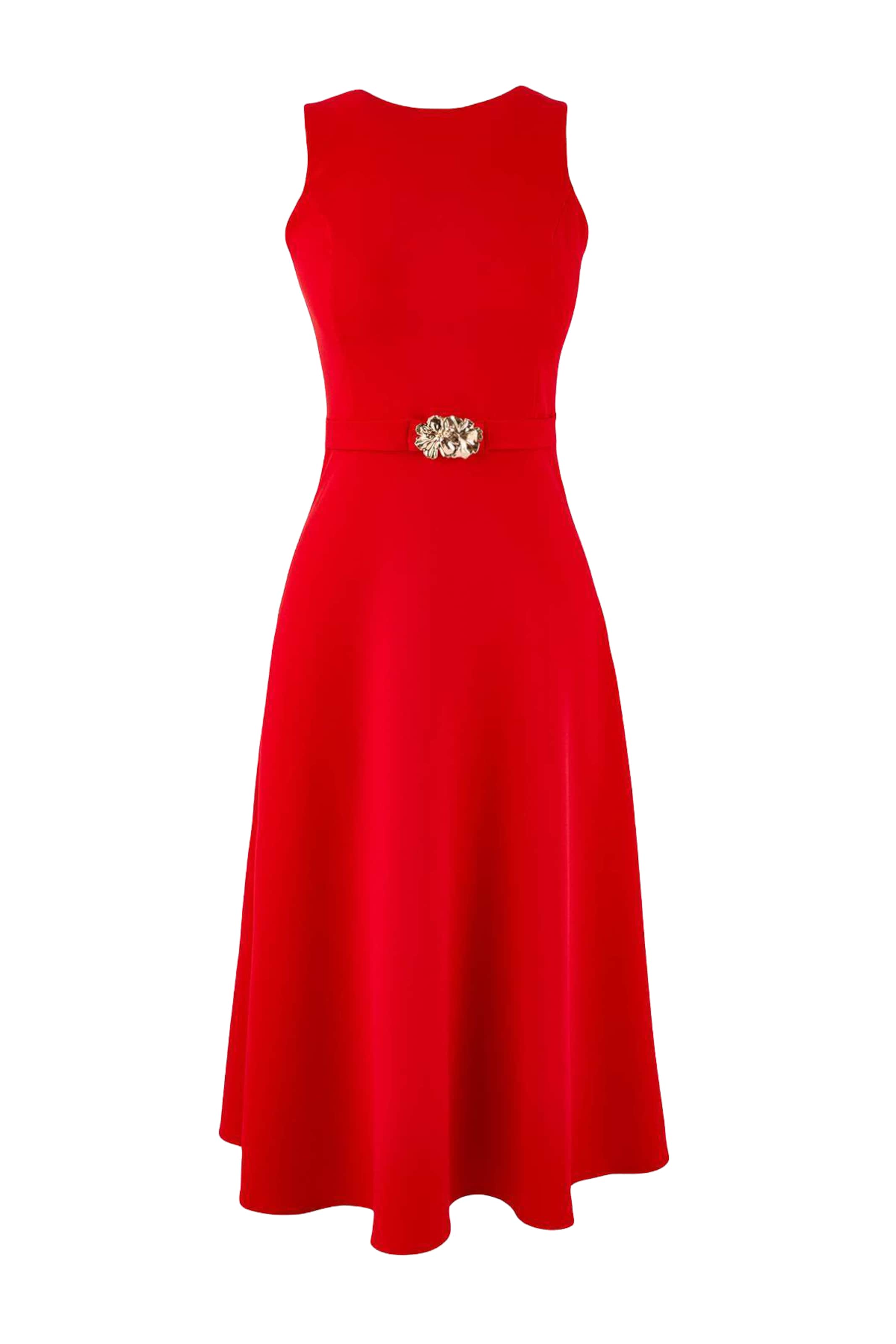 Trendyol - Vestido en rojo: frente