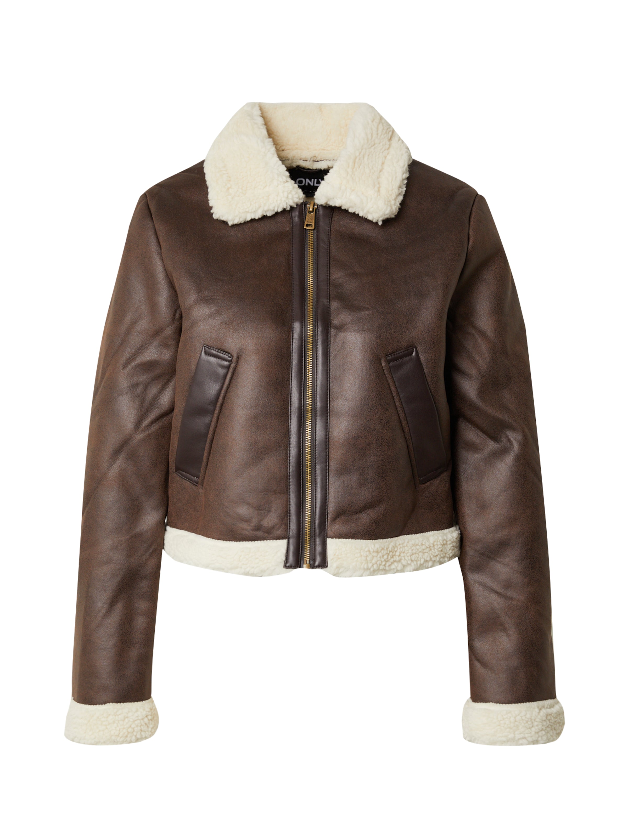 ONLY Преходно яке 'Betty' в кафяво: отпред