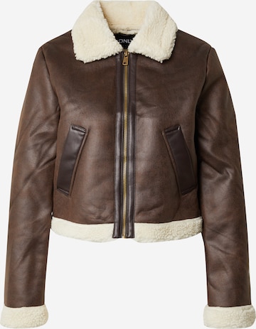 ONLY Between-Season Jacket 'Betty' in Brown: front