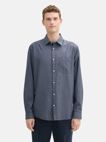 Regular fit Camicia di TOM TAILOR in blu: frontale