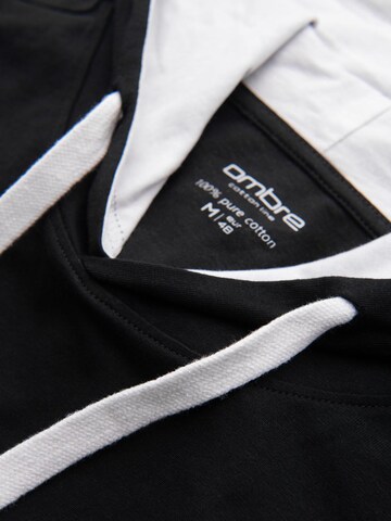 T-Shirt Ombre en noir