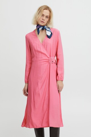 Robe 'TAVATO' ICHI en rose : devant