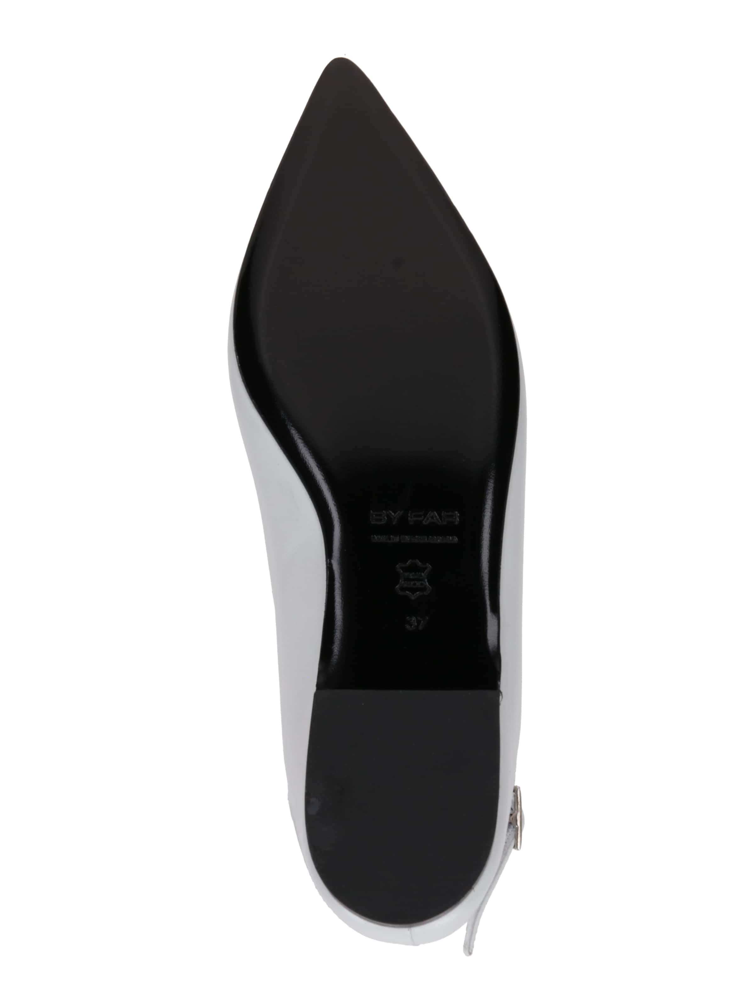 By Far Ballerinasko i hvid