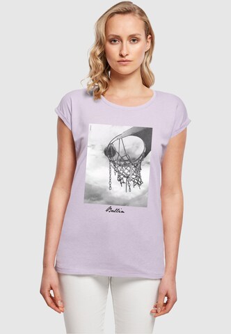 Mister Tee Shirt 'Ballin 2.0' in Lila: predná strana