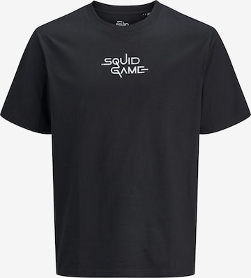 JACK & JONES Shirt 'JJSquidgame' in Zwart: voorkant