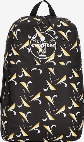 CHIEMSEE Rucksack 'Surf n Turf' in Schwarz: predná strana