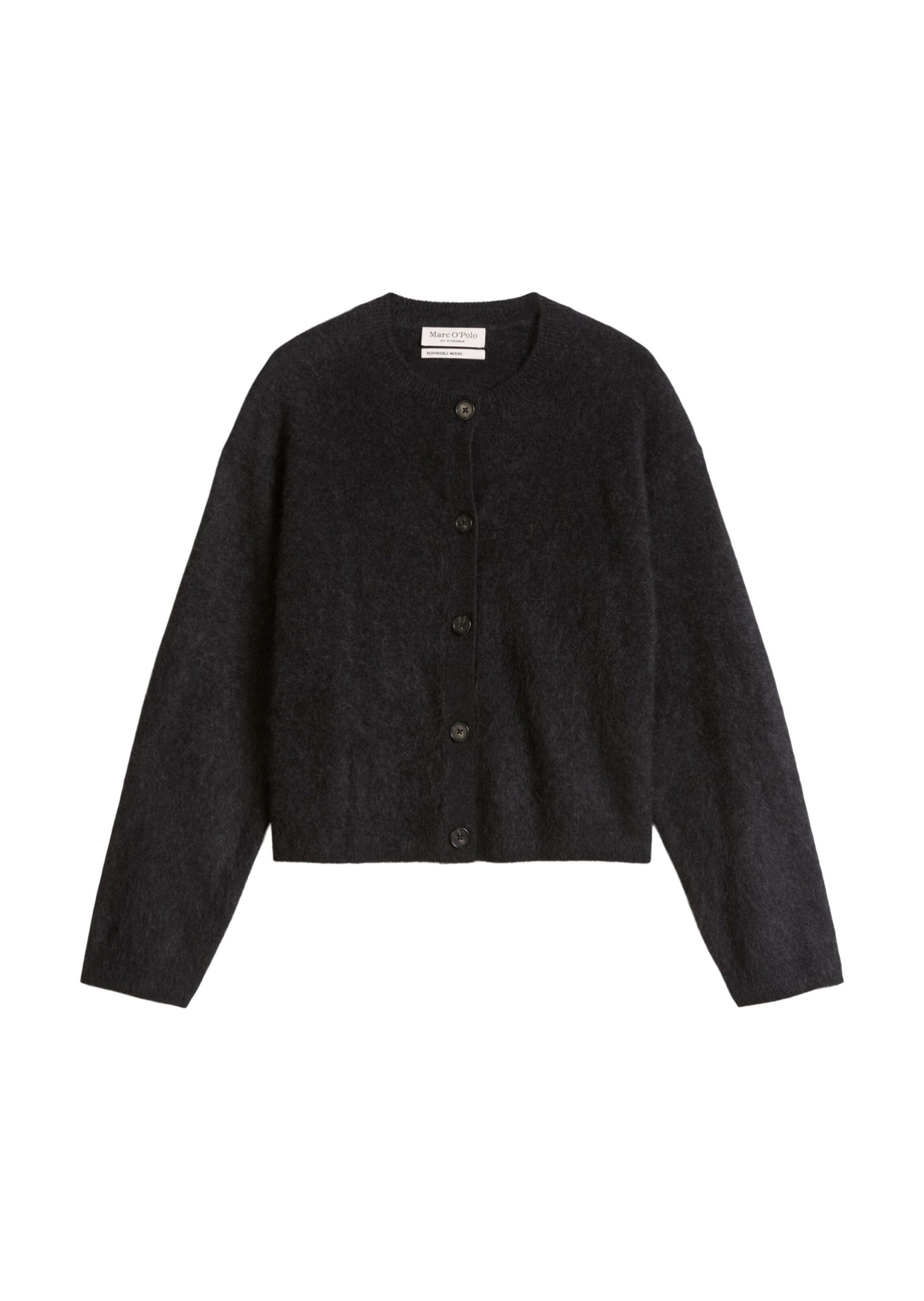 Marc O'Polo Knit cardigan in Grey: front