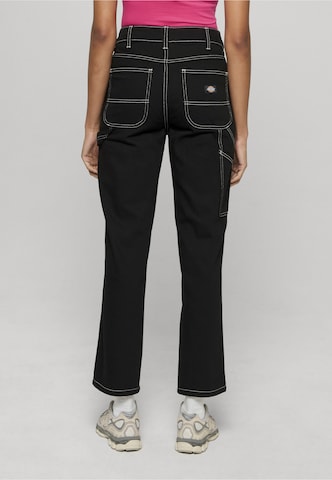 Flared Jeans 'Ellendale' di DICKIES in nero