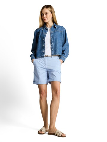 TOM TAILOR Regular Shorts in Blau