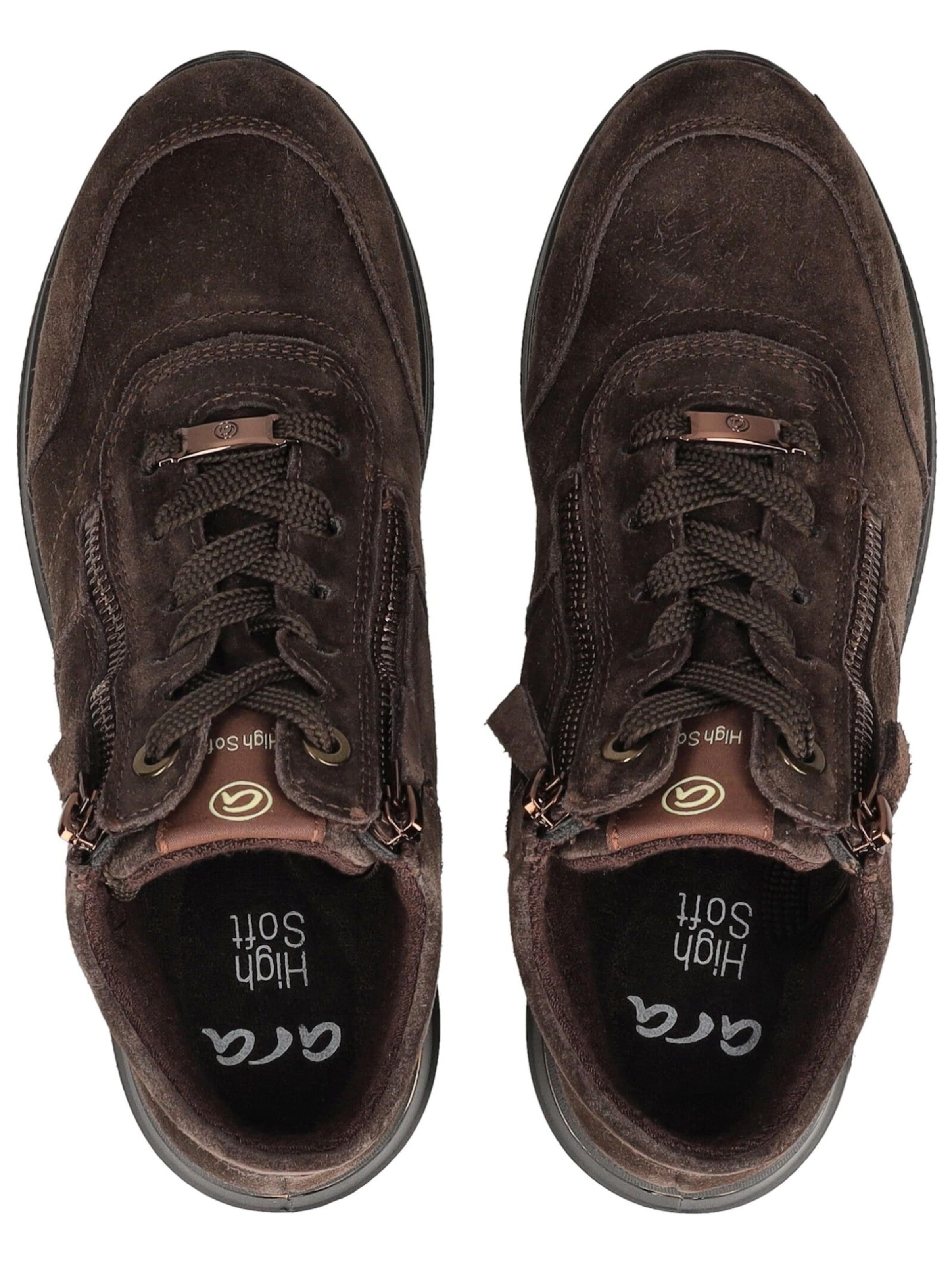 Baskets hautes ARA en marron