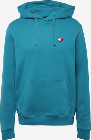 Sweat-shirt Tommy Jeans en bleu : devant