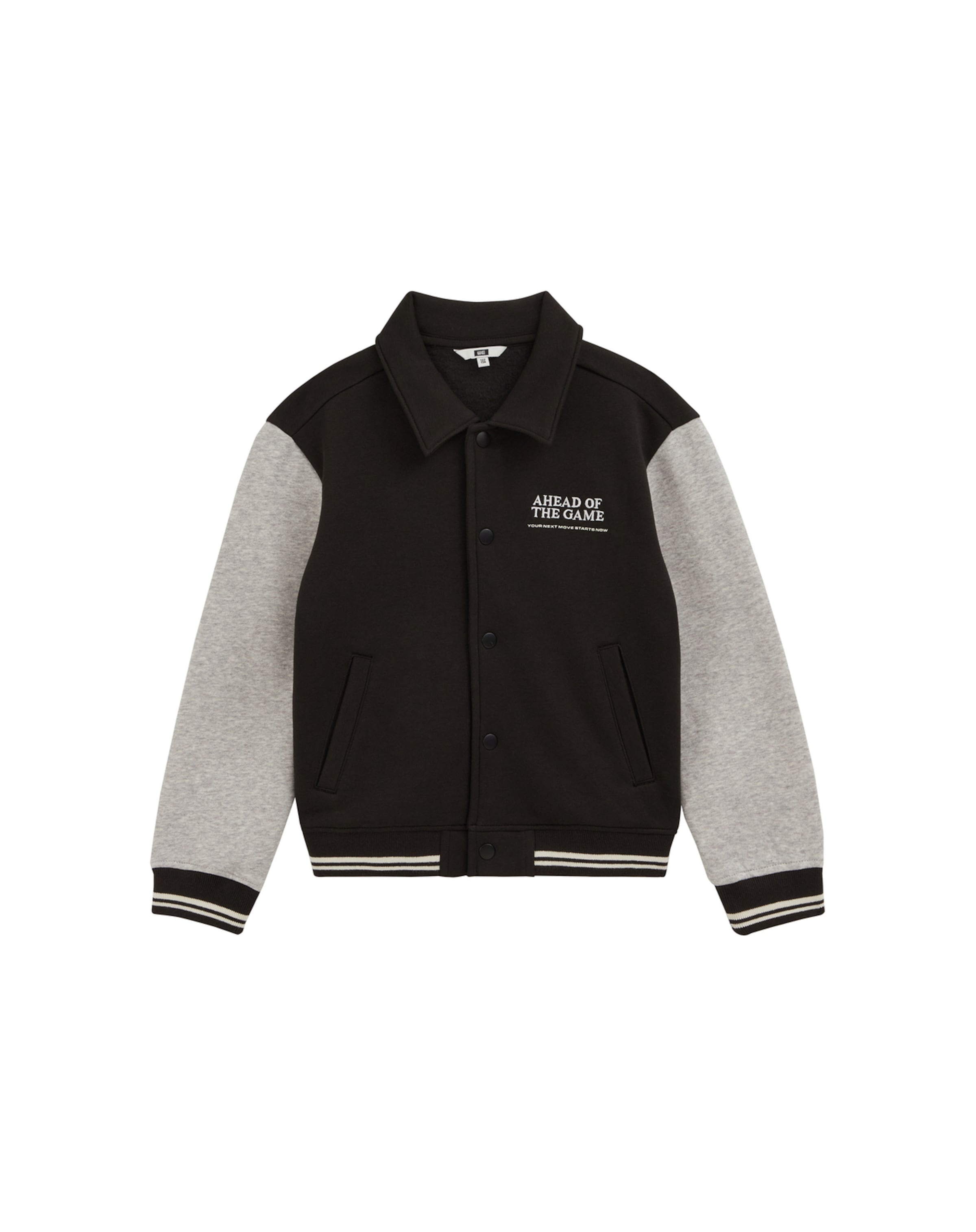 Veste mi-saison WE Fashion en noir : devant
