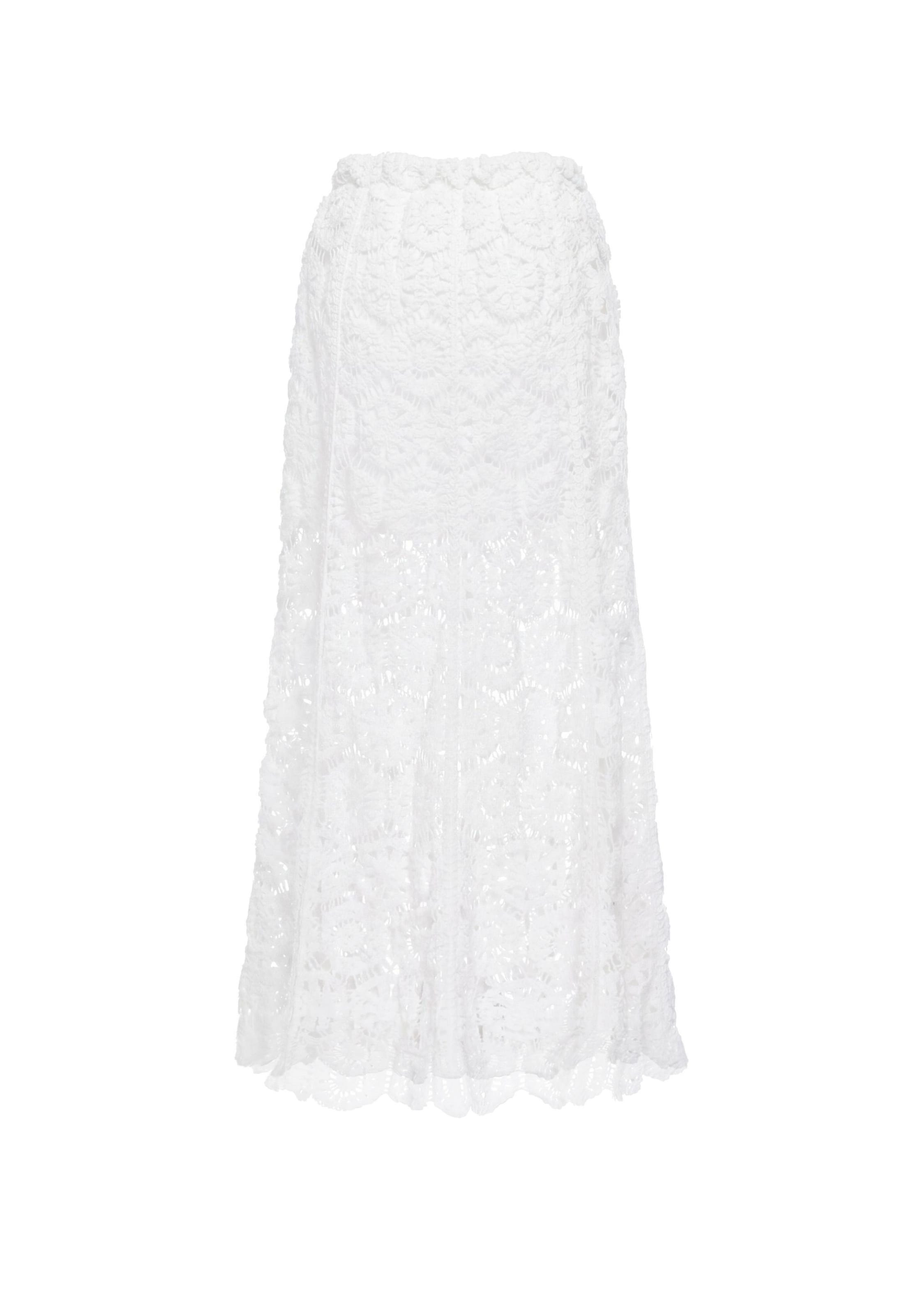 usha FESTIVAL Skirt in 36 in White, Item view