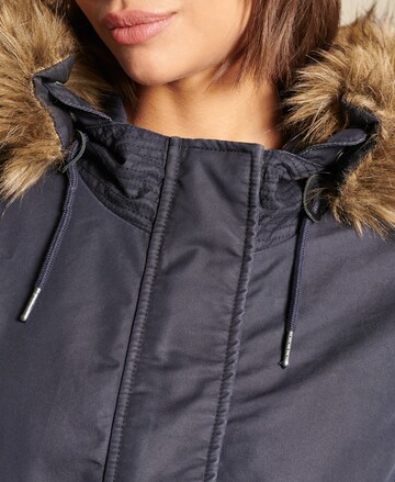 Superdry Winterparka in Blauw