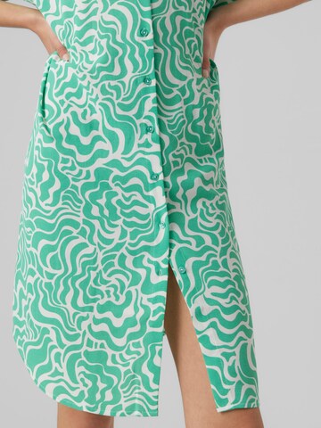 VERO MODA Shirt Dress in Green