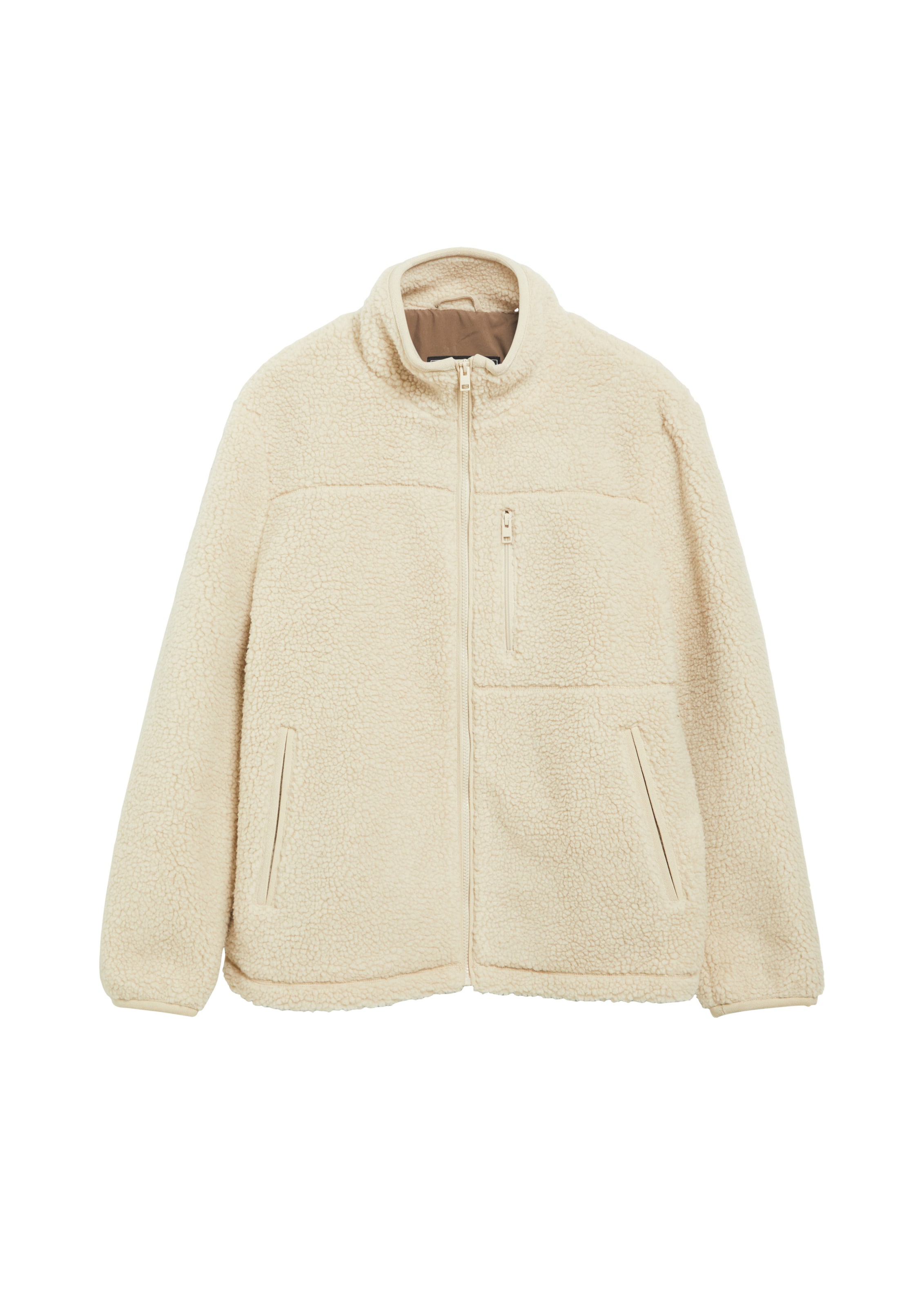 s.Oliver Veste en polaire en XXXL en beige, Vue avec produit