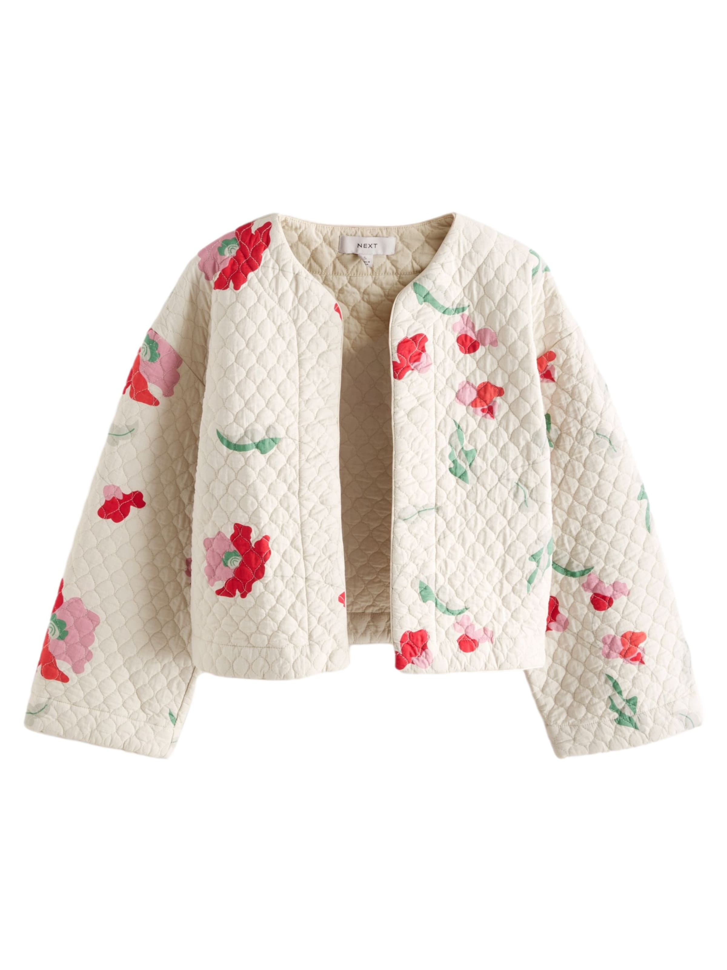 Next Jacke in Beige: Vorderseite