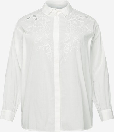 Vero Moda Curve Μπλούζα 'FIE' σε λευκό, Άποψη προϊόντος