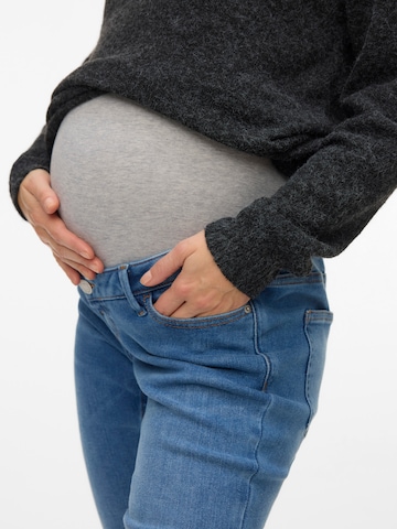 Vero Moda Maternity Skinny Džíny 'VMMPOLLY' – modrá