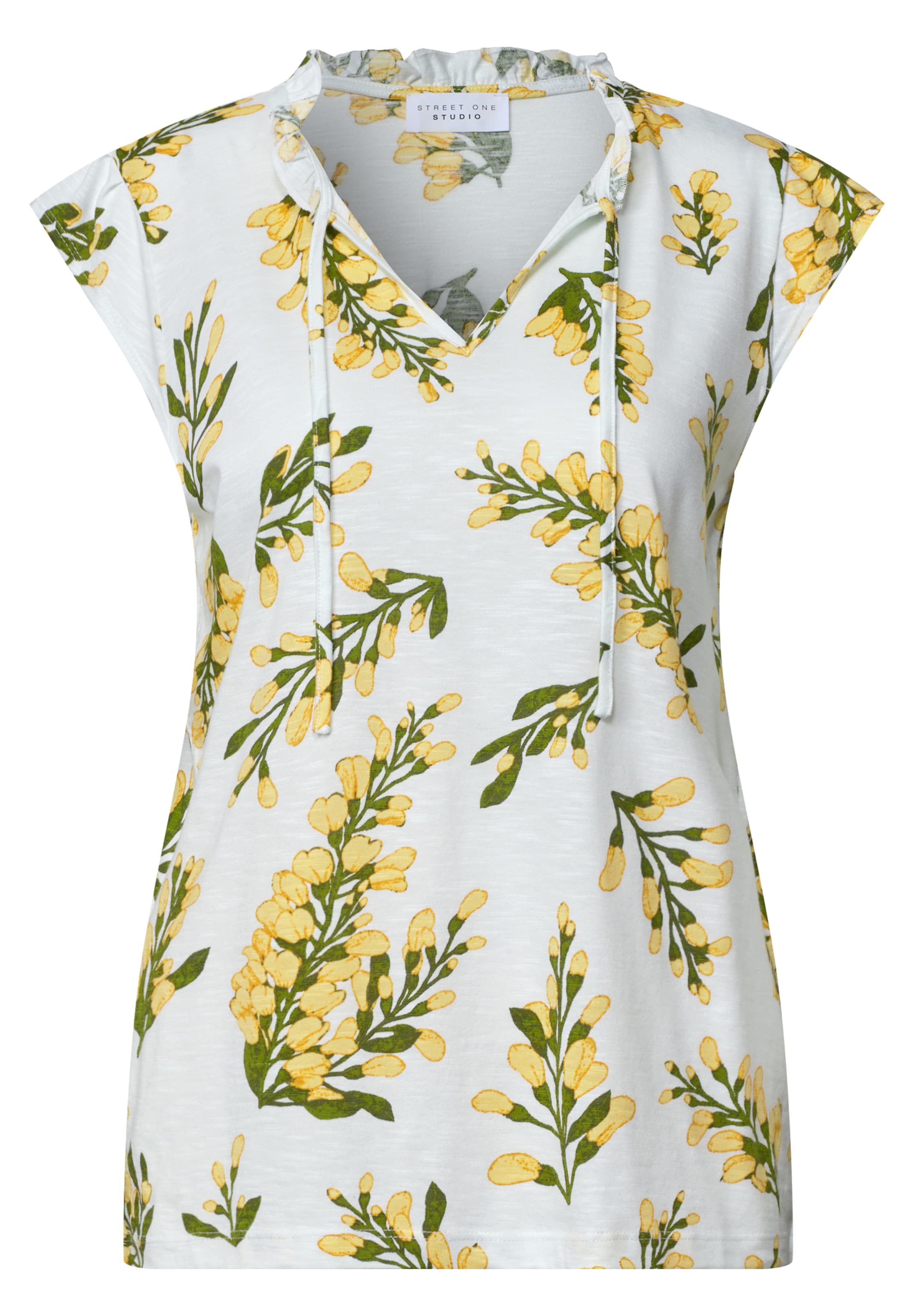 Street One Studio Shirt in Weiß: Vorderseite