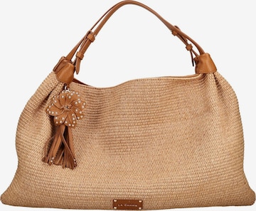 Sacs à main La Carrie en marron : devant