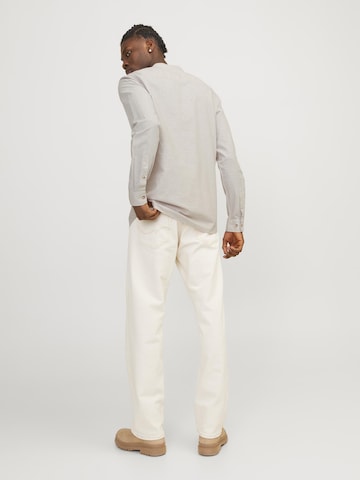 JACK & JONES Regular Fit Hemd 'Summer' in Beige