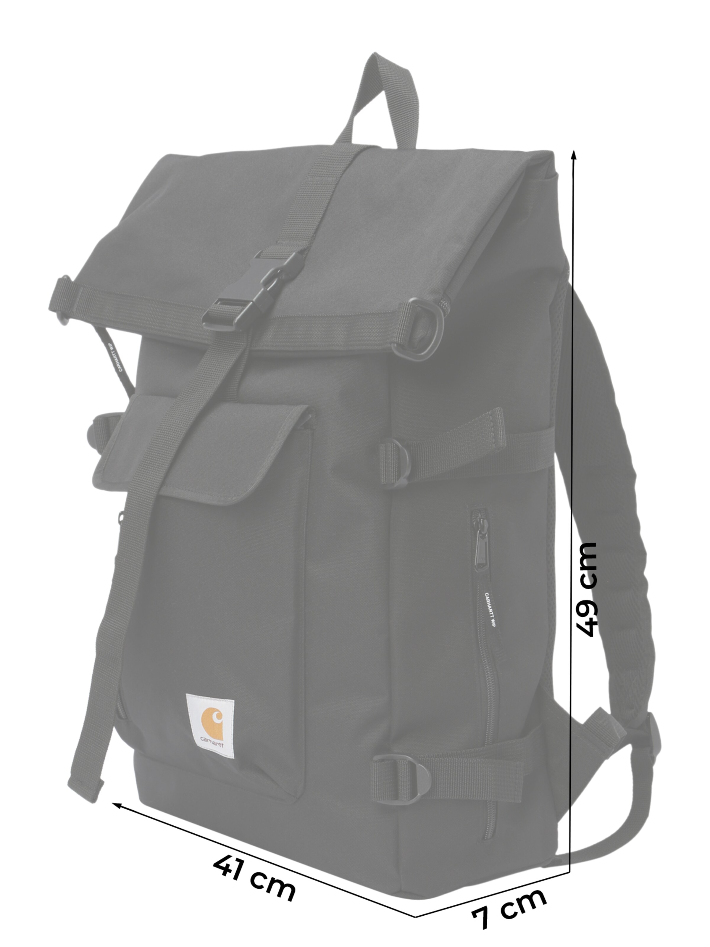 Carhartt WIP Batoh 'Philis Backpack' - Čierna