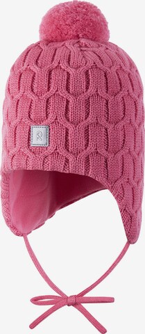 Reima Beanie 'Nunavut' in Pink: front