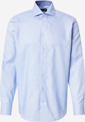 Bruun & Stengade Regularny krój Koszula 'Freddie' w kolorze niebieski: przód