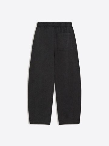 Bershka Baggy Trousers in Black