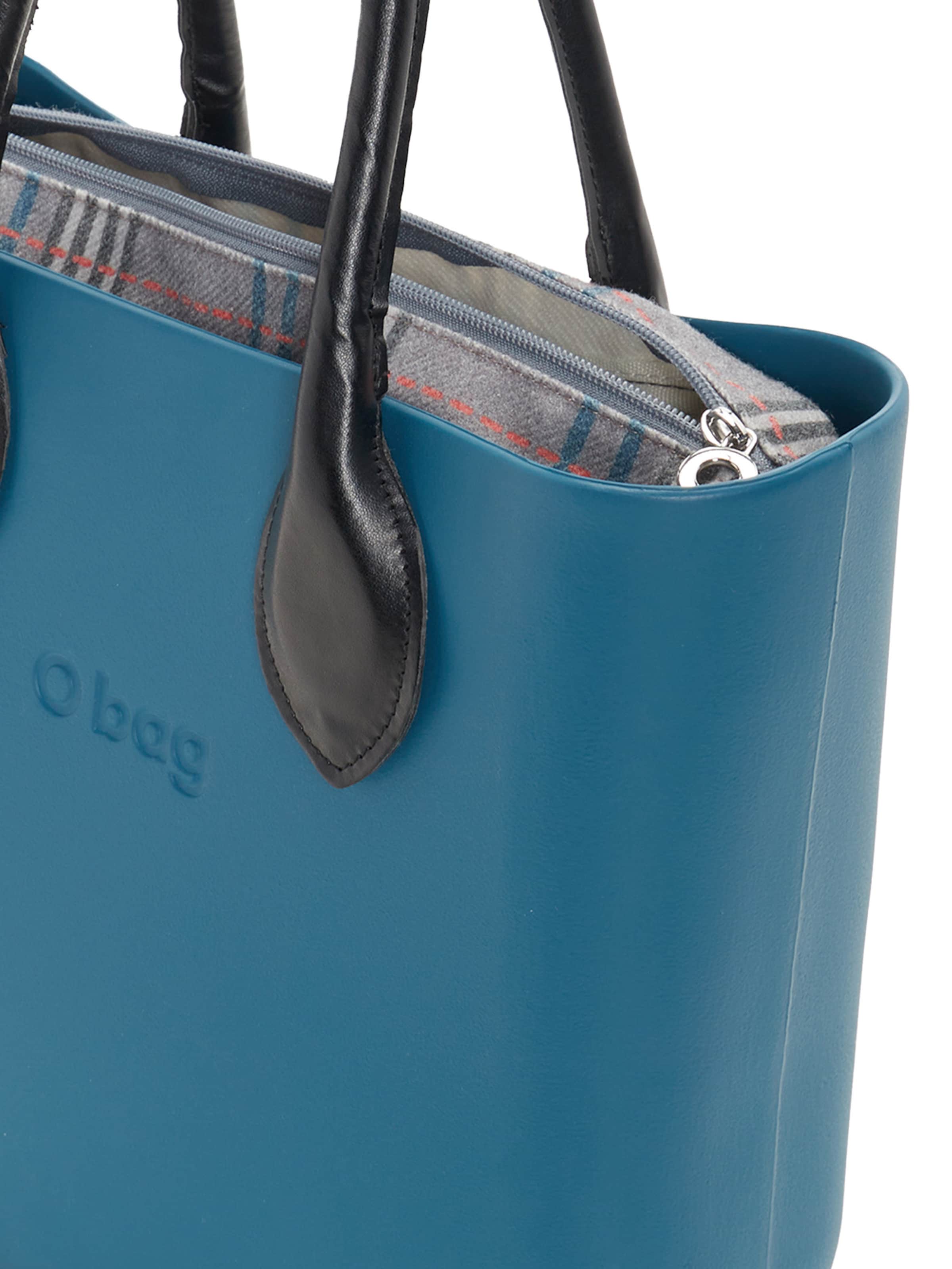 O bag Handtasche in Blau