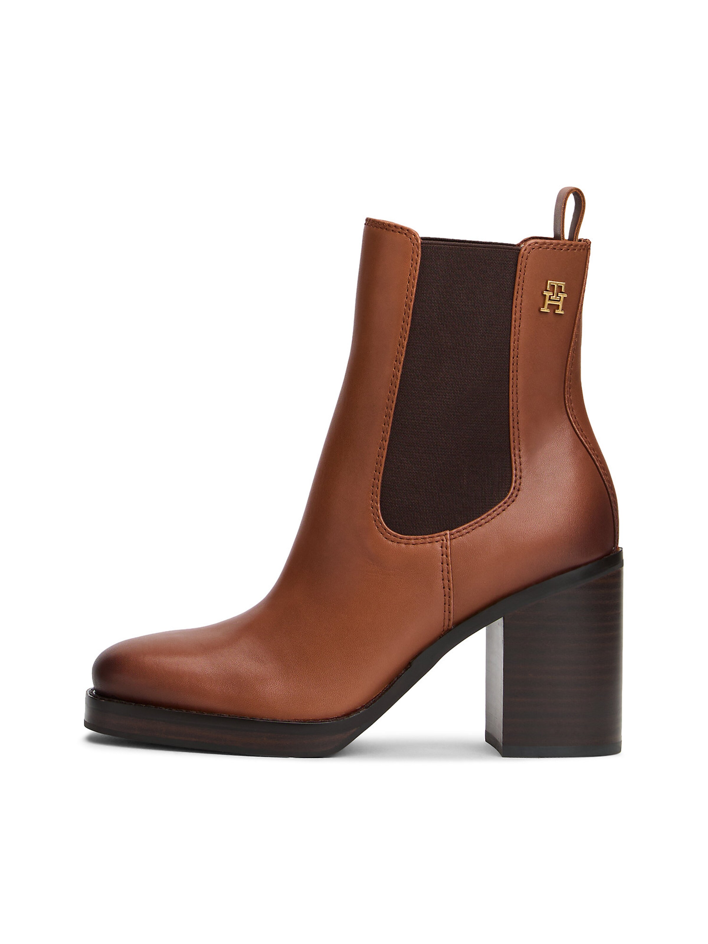 Chelsea Boots TOMMY HILFIGER en marron : devant