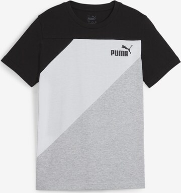 T-Shirt 'Power' PUMA en noir : devant