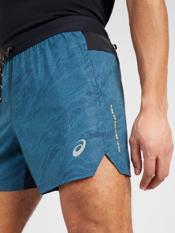 ASICS Regular Sportshorts 'Fujitrail' in Blau