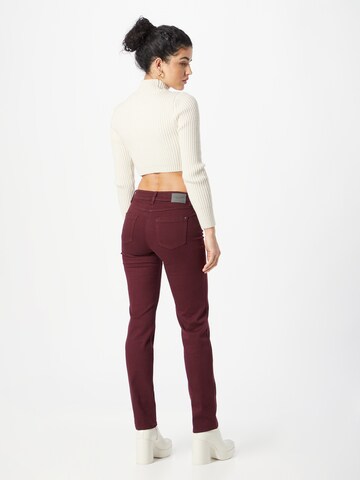 GERRY WEBER Slimfit Jeans in Rood