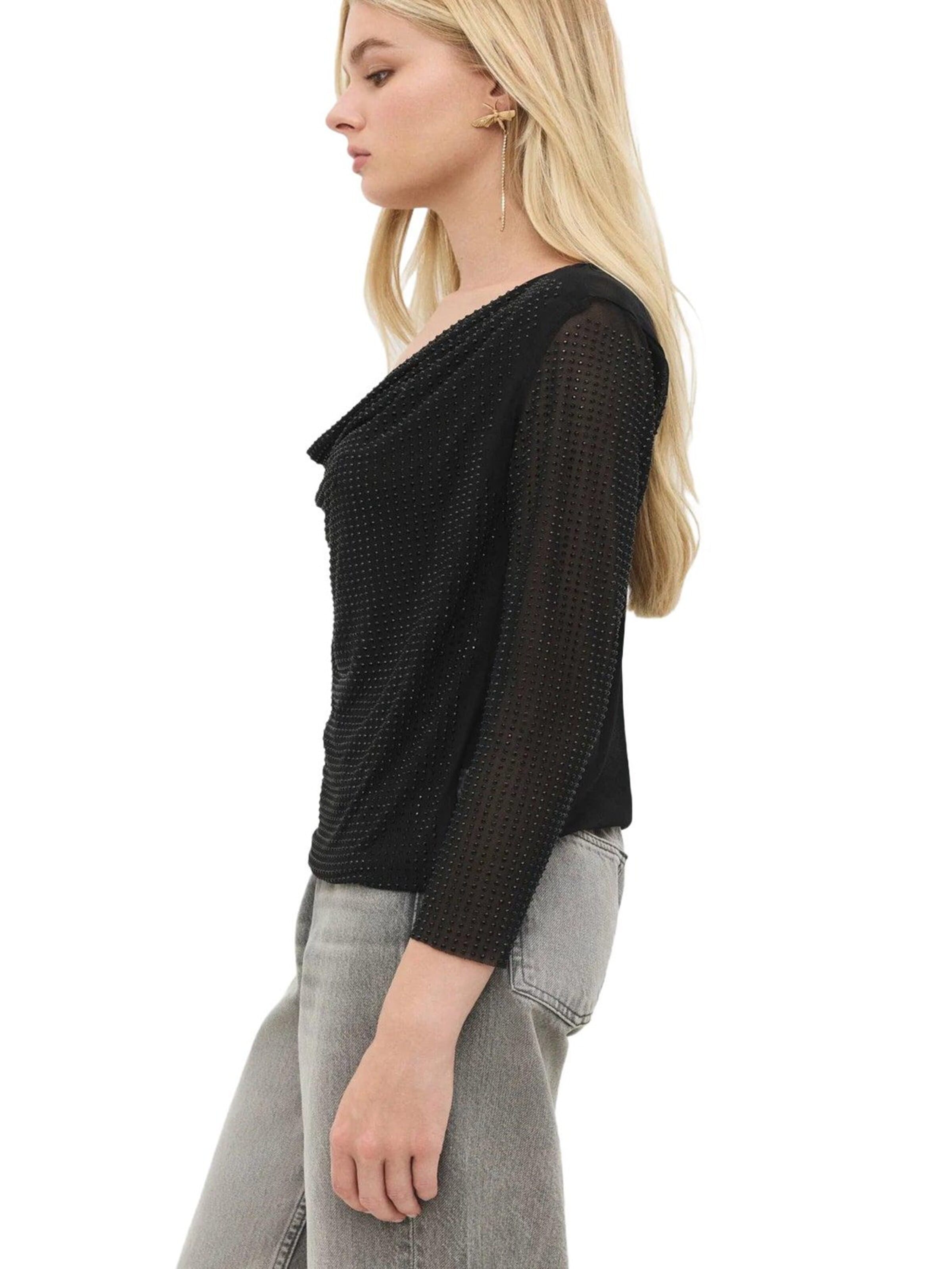 No Matter What Bluse in Schwarz