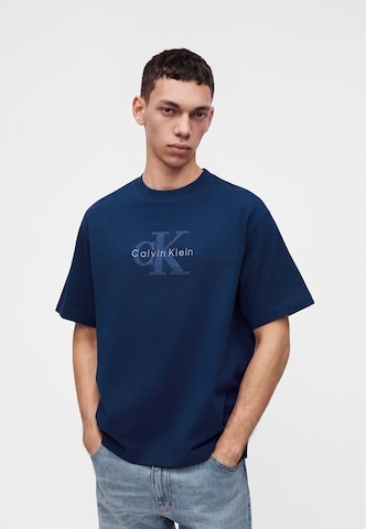 Calvin Klein Jeans - Camiseta en azul