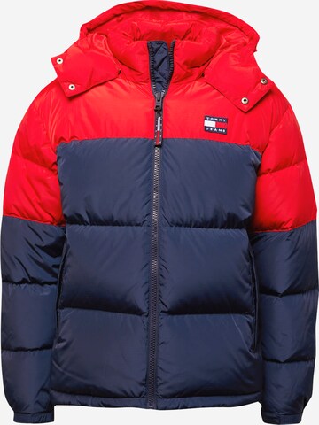 Tommy Jeans Winter Jacket 'Alaska' in Blue: front