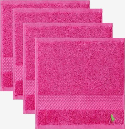 Ralph Lauren Home Waschlappen 'PLAYER' in pink, Produktansicht