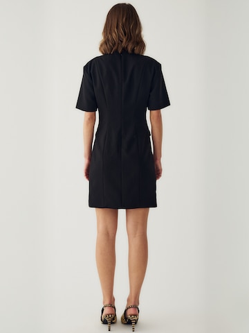 Noella Dress ' N-Myriam ' in Schwarz: Rückseite
