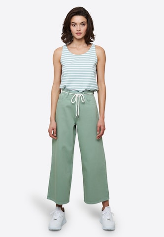 recolution Wide leg Pants 'ERICA' in Green