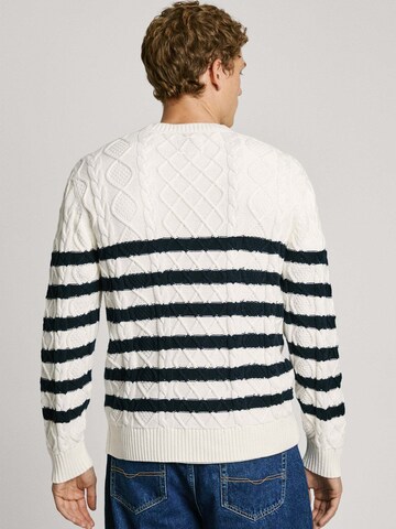 Pullover 'Lennon' di Pepe Jeans in bianco