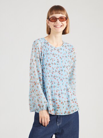 ZABAIONE Blouse 'Mi44nell' in Blue: front