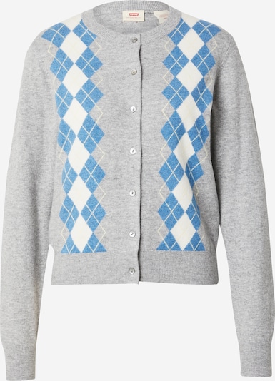 Kardiganas iš LEVI'S ®, spalva – šviesiai mėlyna / margai pilka / balta, Prekių apžvalga