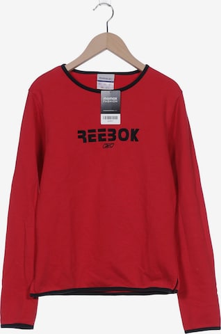 Reebok Sweatshirt & Zip-Up Hoodie in M in Red: front