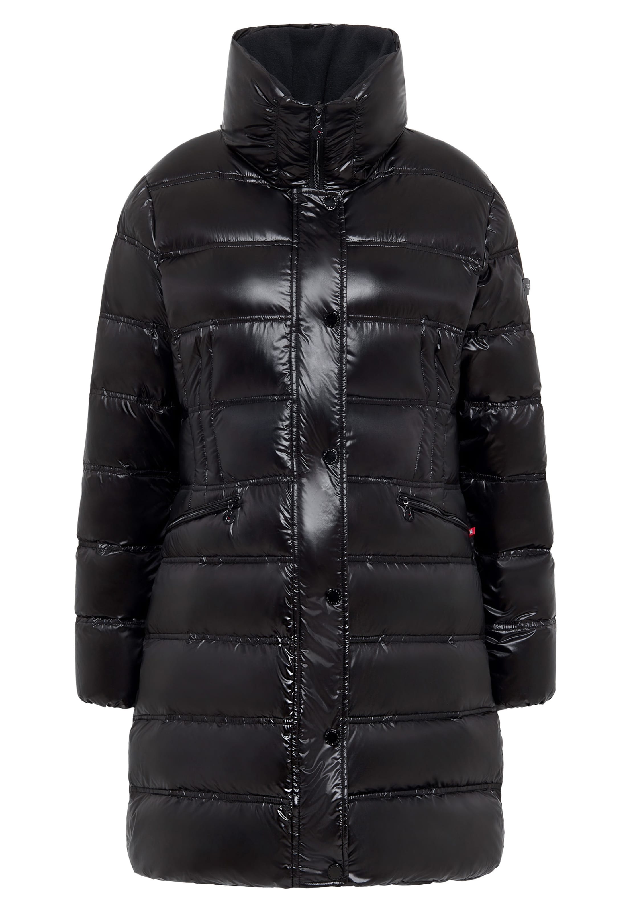 Frieda & Freddies NY Wintermantel in Schwarz: Vorderseite